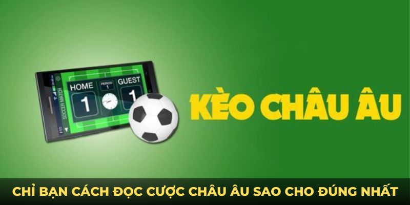 Chỉ bạn cách đọc cược châu Âu sao cho đúng nhất